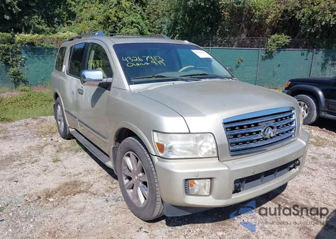 2008 Infiniti Qx56 z USA, uszkodzony, nr VIN 5N3AA08D18N901985
